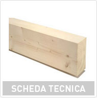 Scheda Tecnica Travatura Legno Massiccio da costruzione