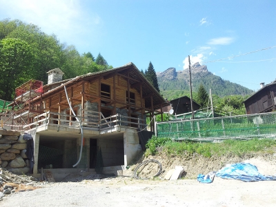 Cantiere ad Alagna (VC)