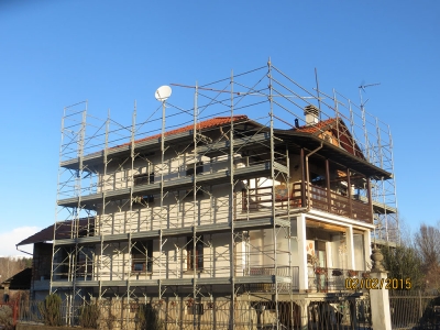 Cantiere a Roasio (VC)